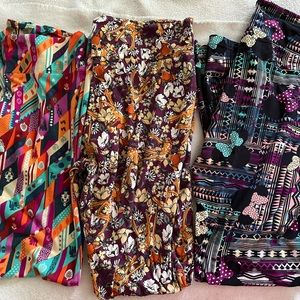 Lot of LuLaRoe TC Disney Leggings